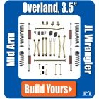Jeep JL Wrangler 3.5" Rocklander® Overland Suspension & Lift Kit, Build Yours