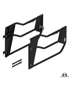 Jeep JL Wrangler and JT Gladiator Aluminum Front Tube Doors, Overlanding