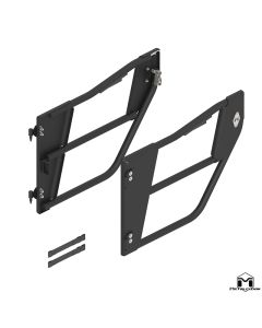 Jeep JL Wrangler & JT Gladiator Aluminum Rear Tube Doors, Overland