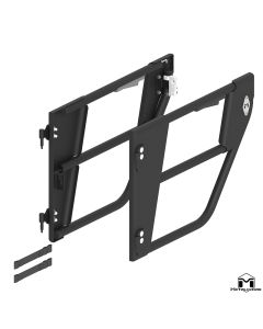 Jeep JK Wrangler Aluminum Rear Tube Doors, Overland